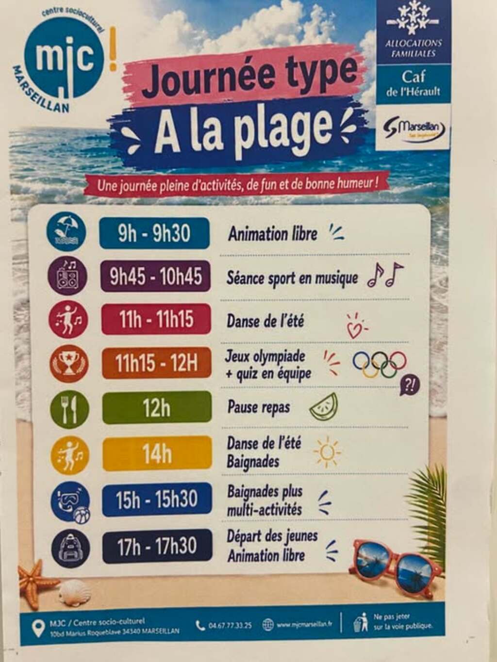 Jeunesse - plage