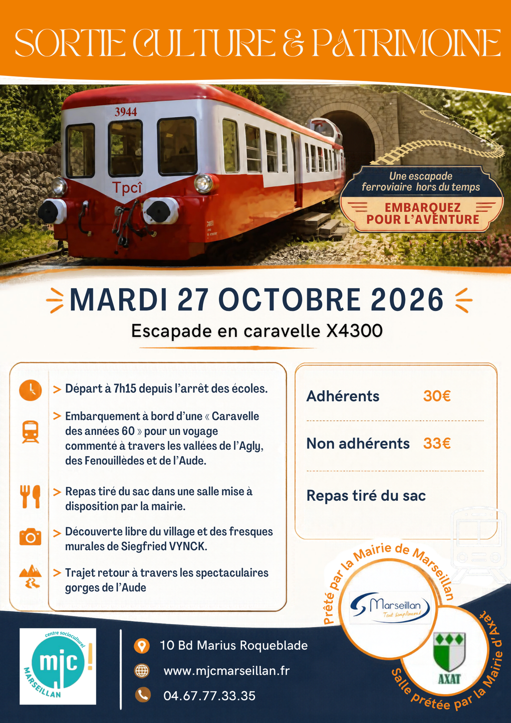 🚂 Embarquez pour une escapade ferroviaire hors du temps ! 🧡